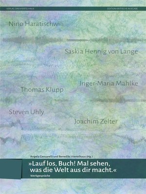 cover image of "Lauf los, Buch! Mal sehen, was die Welt aus dir macht!"